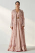 Zoya Blush Pink Cape Lehenga Set